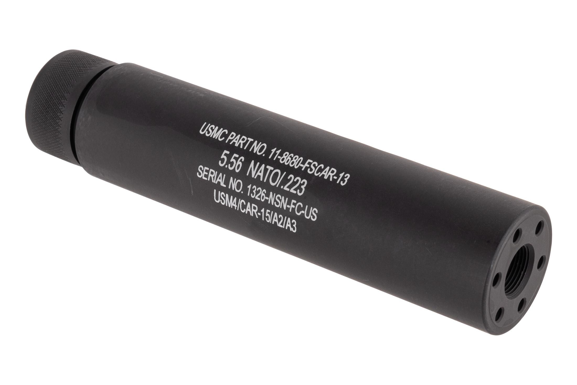 Guntec USA AR-15 1/2x28 Slip Over Fake Suppressor - 6"